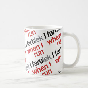 Iが© -おもしろいなFARTlek走る場合のI FARTlek コーヒーマグカップ