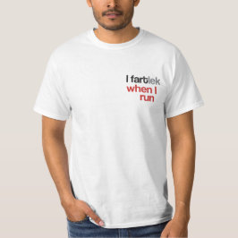 Iが© -おもしろいなFARTlek走る場合のI FARTlek Tシャツ