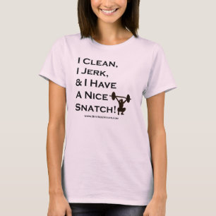 Iきれい、私は急に動きます、及び私にニースの強奪があります: 暗いフォ Tシャツ