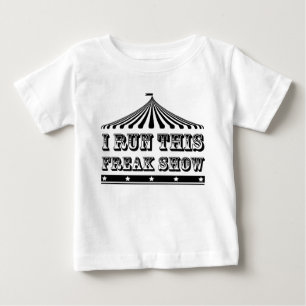 Iこの異常なショーを走って下さい ベビーTシャツ