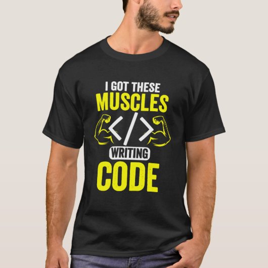 Iこ得の筋肉のコ書ンダコーダ Tシャツ (正面)