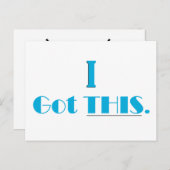 Iこ得の、毎日の確認フラッシュカード シーズンポストカード (正面/裏面)