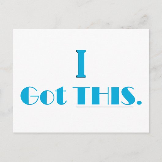 Iこ得の、毎日の確認フラッシュカード シーズンポストカード (正面)