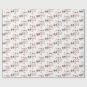 Iさくらんぼイッシュユーラッピング紙 ラッピングペーパー (フラット)