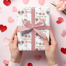 Iさくらんぼイッシュユーラッピング紙 ラッピングペーパー