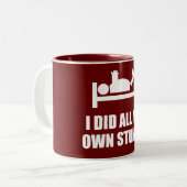 Iすべて私の自身の発育阻害 ツートーンマグカップ (正面左)