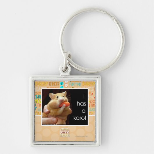 Iつにkarotがあります キーホルダー (正面)