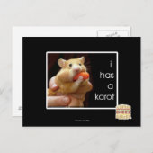 Iつにkarotがあります ポストカード (正面/裏面)