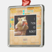 Iつにkarotがあります メタルオーナメント (左)