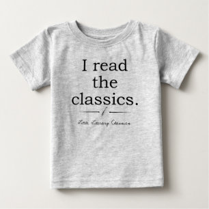 Iつはクラシックのロゴのベビーの子供にワイシャツを読みました ベビーTシャツ