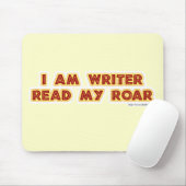 Iつは作家私のとどろきを読みました! マウスパッド (マウス)