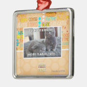 Iつは兄弟を頼みます メタルオーナメント (左)