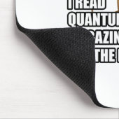 Iつは粒子のための量子物理学の雑誌を読みました マウスパッド (コーナー)