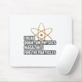 Iつは粒子のための量子物理学の雑誌を読みました マウスパッド (マウス)