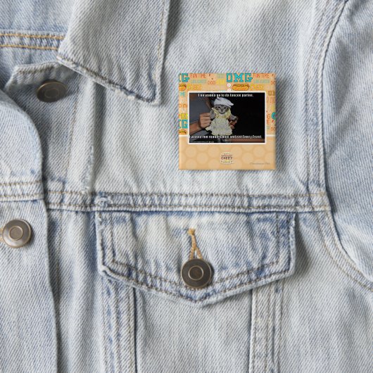 Iつはdaのfanceeのparteeに行きたいと思いません 缶バッジ (インサイチュ)