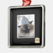 Iつはurの村を略奪するために来ました メタルオーナメント (左)