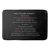 Iなら…何 バスマット (正面)