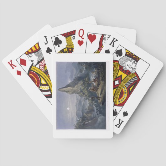 「Iの意見からのAtaraipuか悪魔の石、 トランプ (裏面)