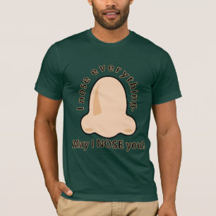 Iの鼻はよろしいです Tシャツ