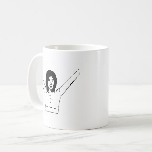 IのChenbotのマグ コーヒーマグカップ (正面左)