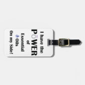 Iは基本的な油の力を持ち、カスタム文字 ラゲッジタグ (正面横)