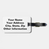 Iは基本的な油の力を持ち、カスタム文字 ラゲッジタグ (裏面横)