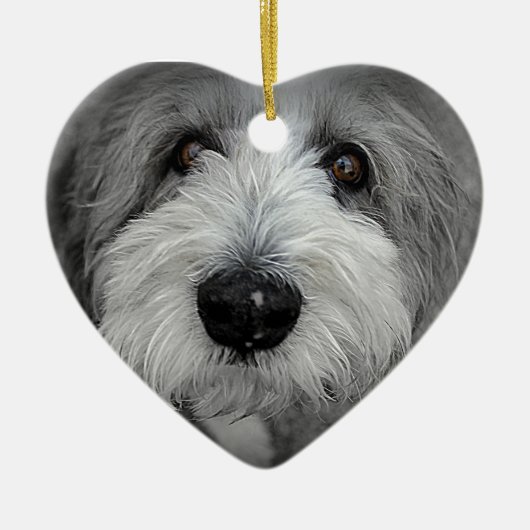 Iは知っていますか。 セラミックオーナメント (正面)