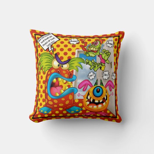 Iは、できますIできます クッション (正面)