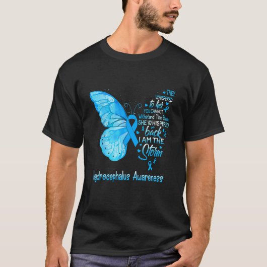 IはThe Storm Hydrocephalus認識度 Tシャツ (正面)