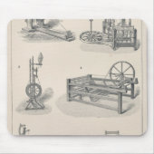 Iを回す綿 マウスパッド (正面)