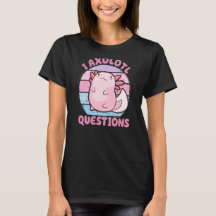 Iアクソロトルクエスチョンキッズユースアダルトレトロアクソロ Tシャツ