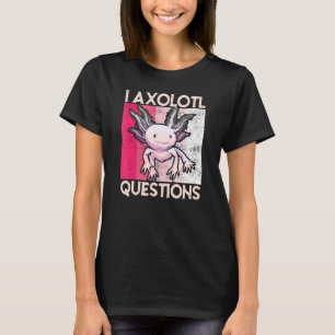 Iアクソロトルクエスチョンキッズユースアダルトレトロアクソロ Tシャツ