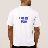 Iイエス・キリストのために走られて! Tシャツ (裏面)