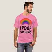 IウンチレインボウズTシャツ Tシャツ (正面フル)