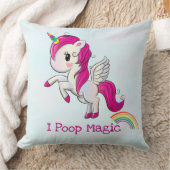 Iウンチ魔法おもしろいユニコーンことわざ クッション (ブランケット)