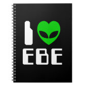 IエイリアンハートEBE ノートブック (正面)