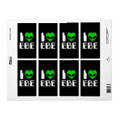 IエイリアンハートEBE ラベル (フルシート)