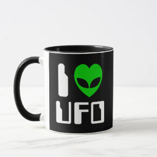 IエイリアンハートUFOコーヒーマグ マグカップ