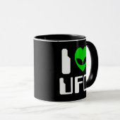 IエイリアンハートUFOコーヒーマグ マグカップ (正面右)