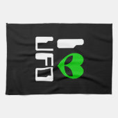 IエイリアンハートUFO キッチンタオル (横)