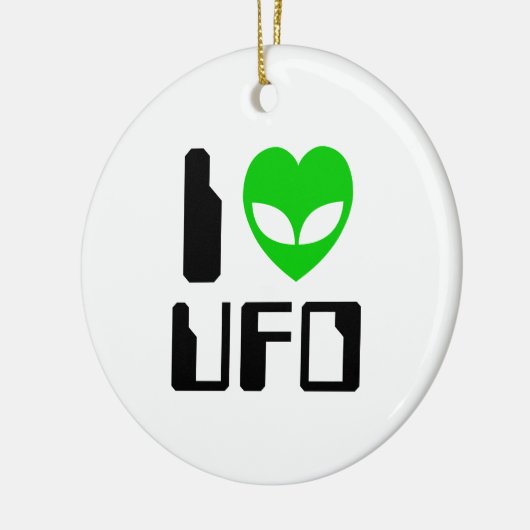 IエイリアンハートUFO セラミックオーナメント (左)