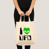 IエイリアンハートUFO トートバッグ (正面(商品))