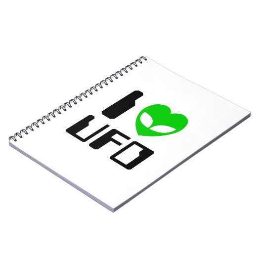 IエイリアンハートUFO ノートブック (左側)
