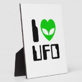 IエイリアンハートUFO フォトプラーク (側面)