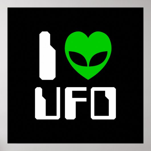 IエイリアンハートUFO ポスター (正面)