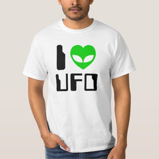 IエイリアンハートUFO Tシャツ (正面)