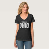 Iオオ生き延びオ州のミーム皮肉Ohio Sayinのみ Tシャツ (正面フル)