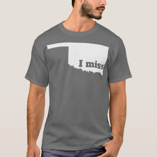 Iオクラホ恋しく思ママイホーム州 Tシャツ