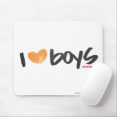 Iオレンジハートの男の子 マウスパッド (マウス)