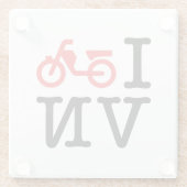 Iオートバイクベトナム ガラスコースター (裏面)